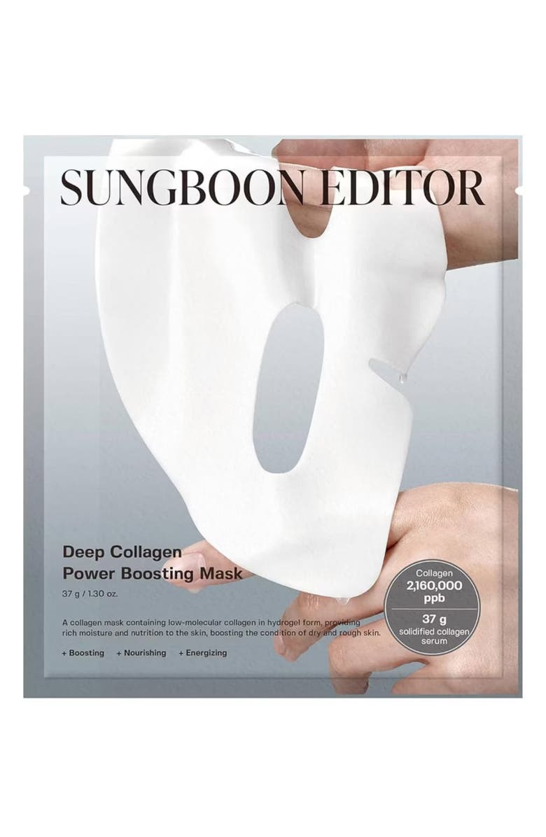 SUNGBOON EDITOR Deep Collagen Power Boosting Mask, Main, color, 