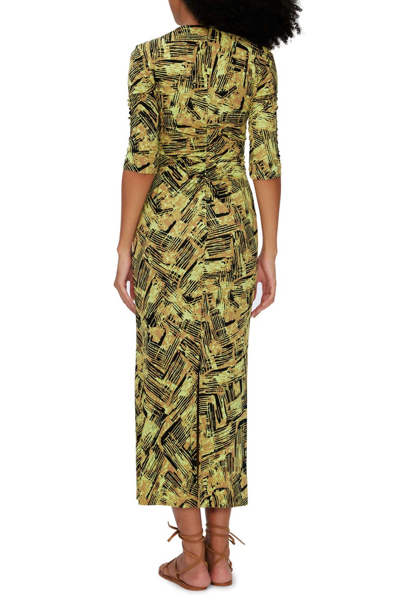 DVF Alba Ruched Midi Dress, Alternate, color,
