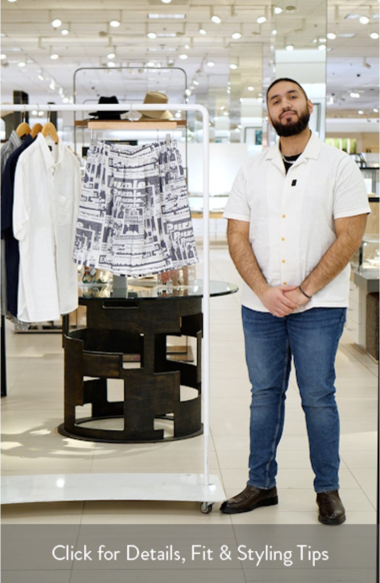 Pull-On Graphic Sweat Shorts, sales video thumbnail