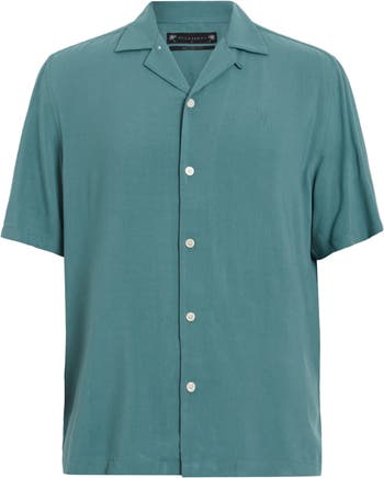 Venice Relaxed Fit Short Sleeve Button-Up Camp Shirt