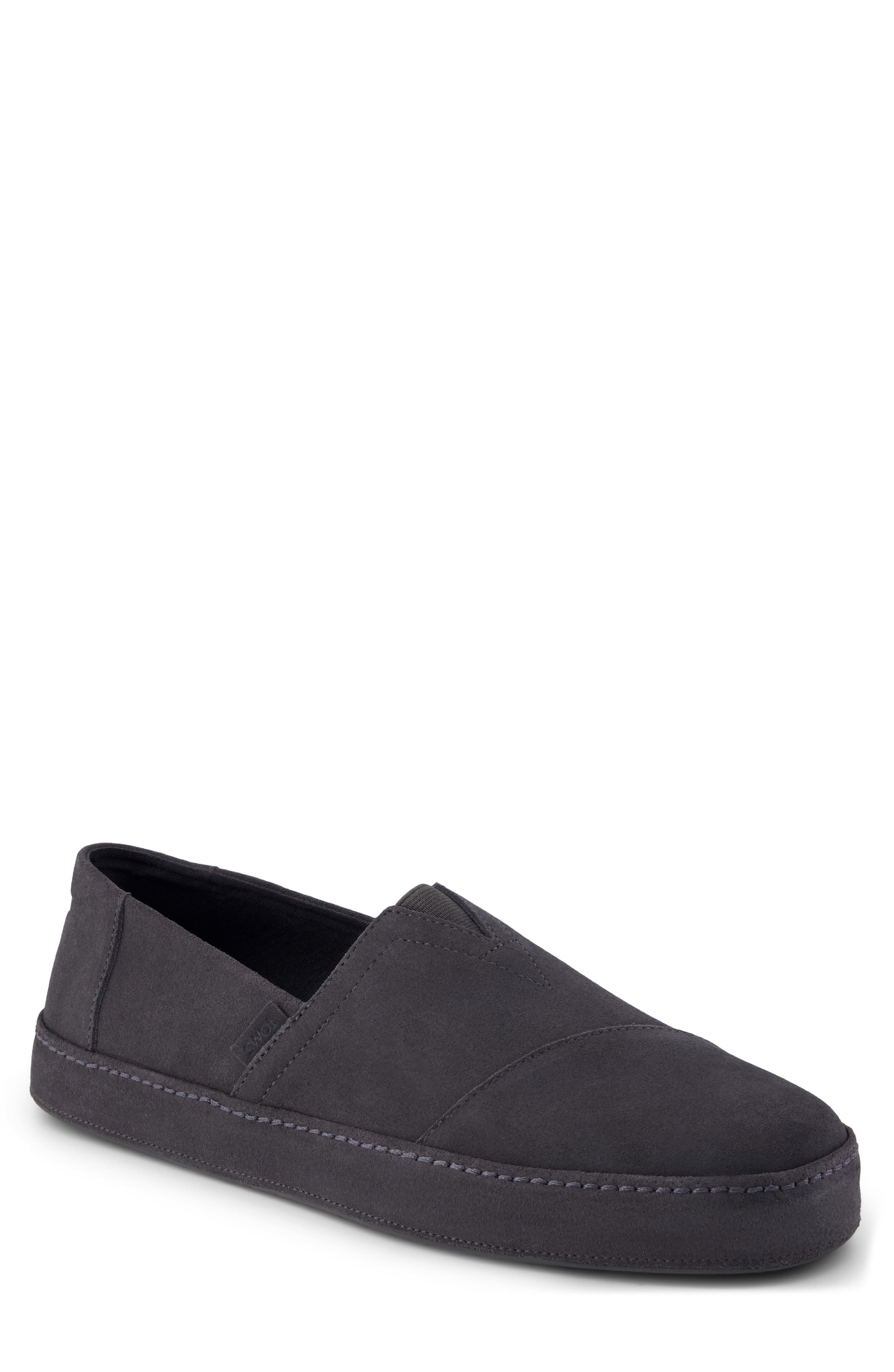Alpargata Premium Slip On, Main, color, DARK GREY