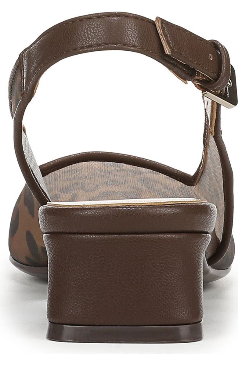 Naturalizer Ginger Slingback Mesh Pump, Alternate, color, Leopard Print Mesh