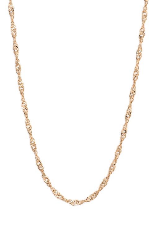Set & Stones Lorenzo Necklace In Gold