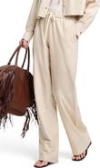 TWP Wide Leg Leather Pants