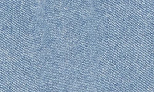 Vigoss Denim Buttoned Dress In Light Wash