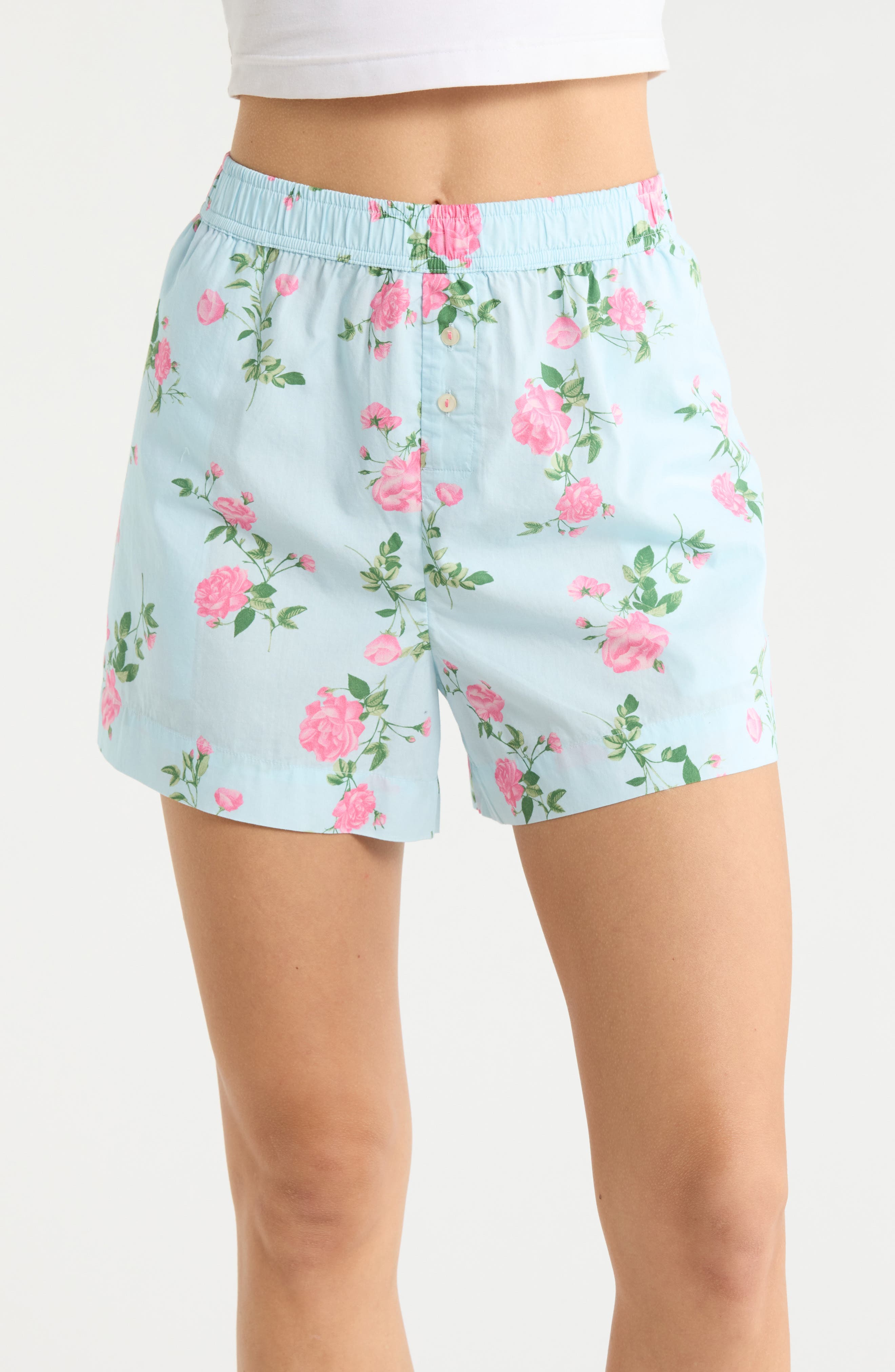 selected BLUE- PINK MOOD FLORAL