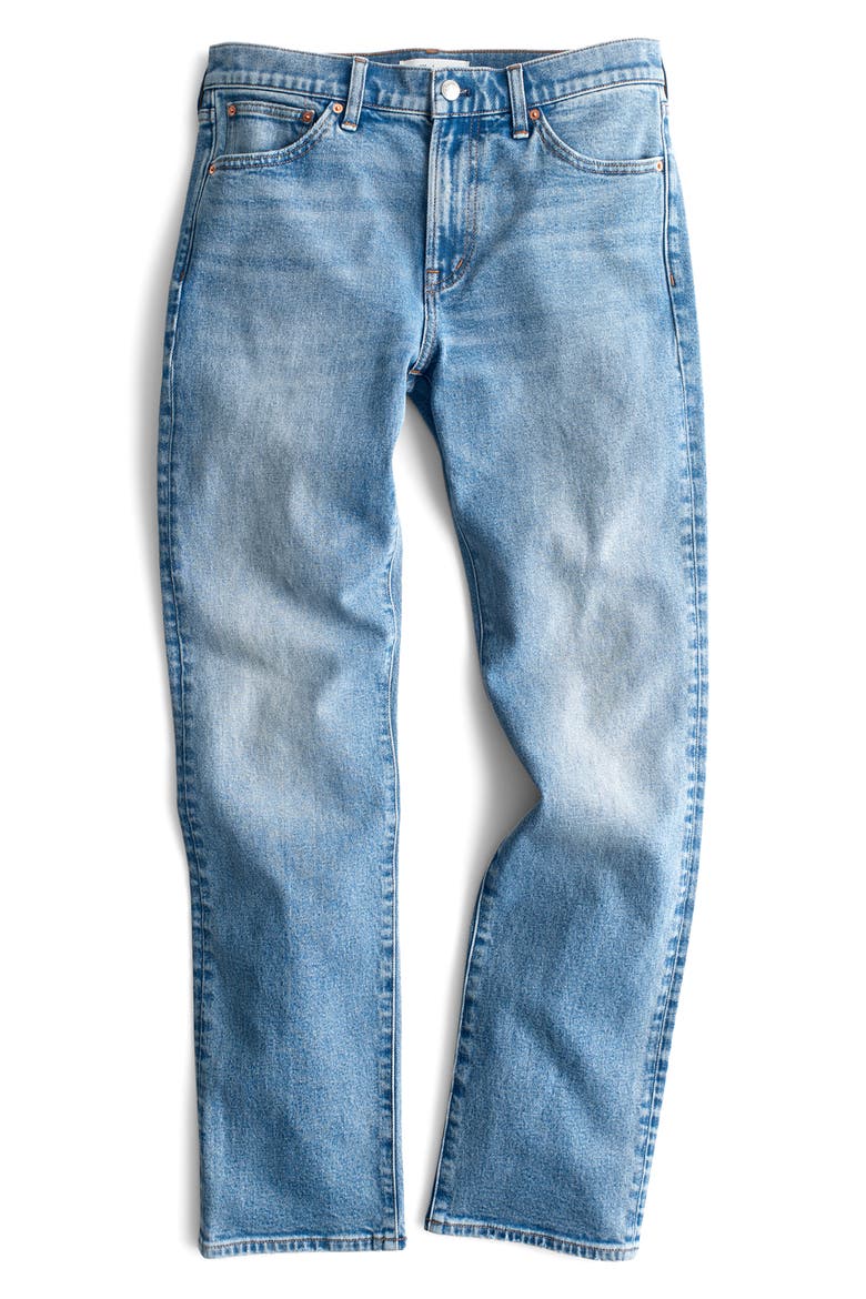 The Jules Slim Straight Jeans, Alternate, color, RAEBROOK WASH