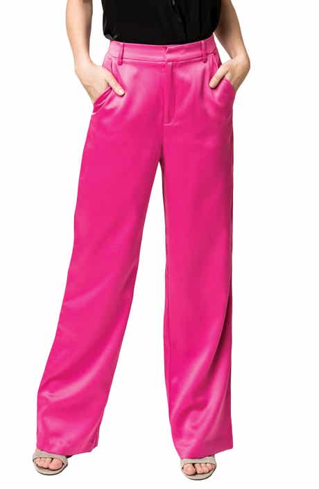 GIBSONLOOK Lindsey Wide Leg Satin Pants