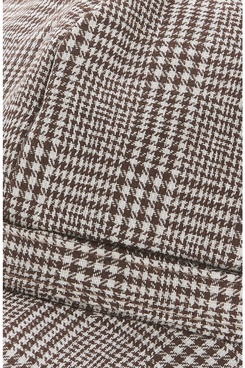 Cabbie Newsboy Cap, Alternate, color, BROWN COMBO