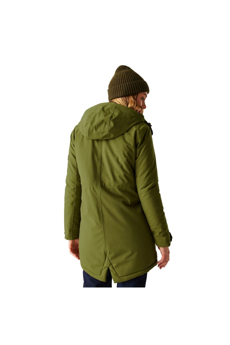 Valenta Waterproof Jacket, Alternate, color, Nephrite Green and Black