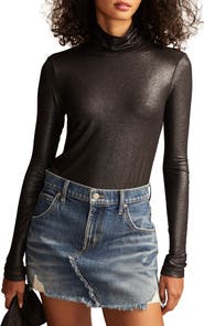 Lucky Brand Turtleneck Long Sleeve Layering Top