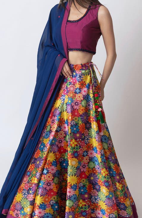 Kari Floral Chaniya Choli