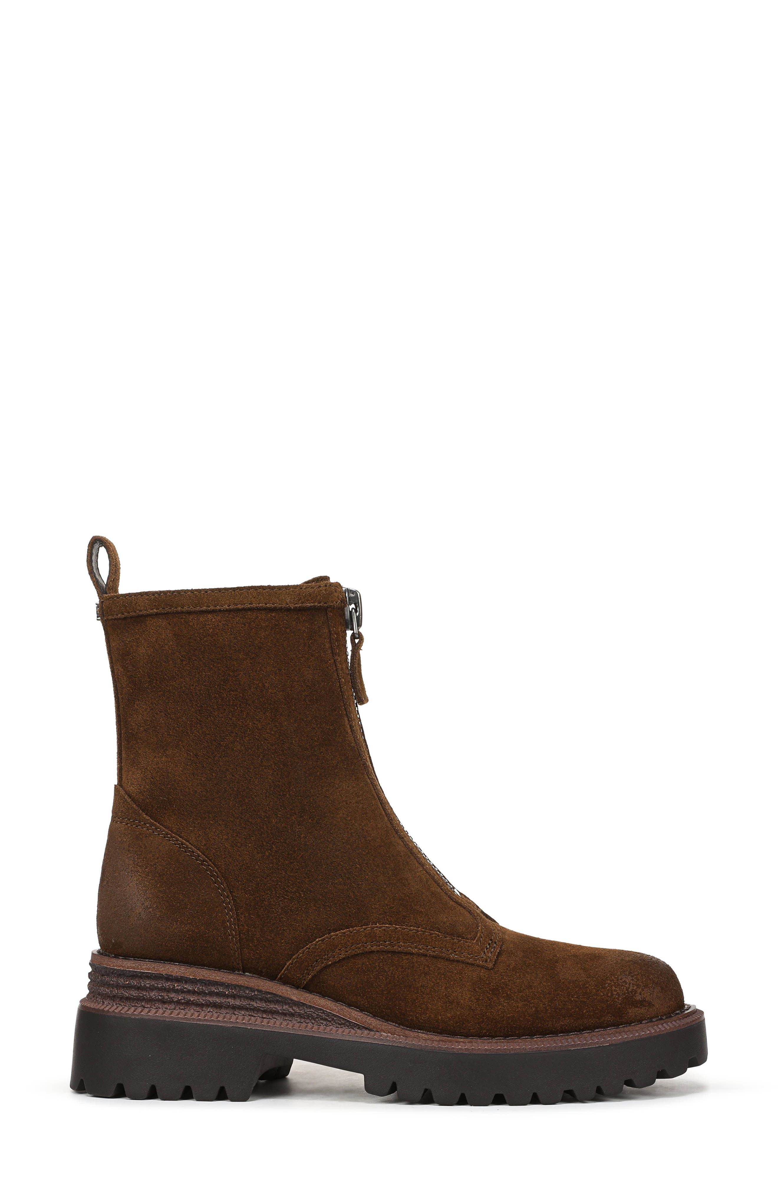 Grove Leather Bootie, Alternate, color, WARM NUTMEG