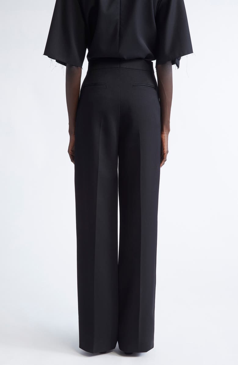 FFORME Agel Tailored Virgin Wool Trousers, Alternate, color, Black