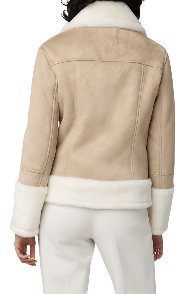 Soia & Kyo Phoebe Faux Fur & Faux Suede Jacket, Alternate, color, 
