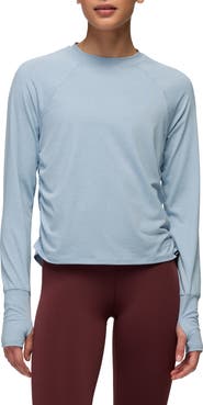 prAna Gathered Long Sleeve T-Shirt