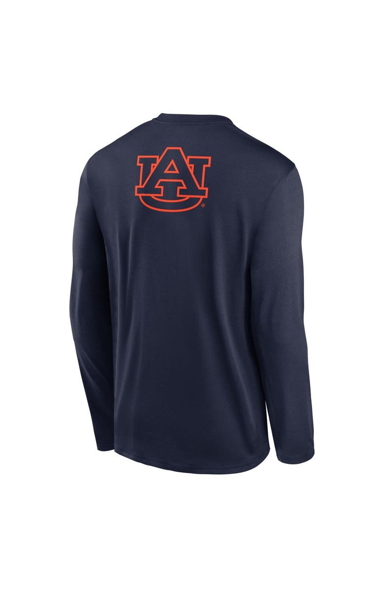 Nike Men's Nike Navy Auburn Tigers Primetime Campus 2-Hit Legend Long Sleeve T-Shirt, Alternate, color, 
