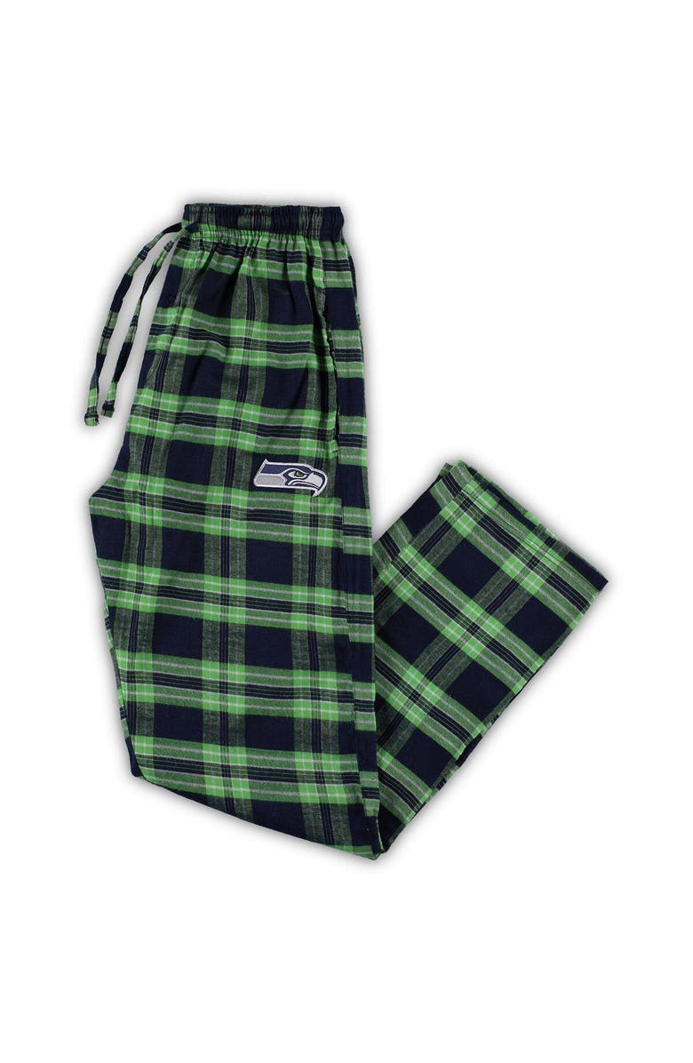 CONCEPTS SPORT Men's Concepts Sport Navy/Green Seattle Seahawks Big & Tall Ultimate Sleep Pant, Main, color, 