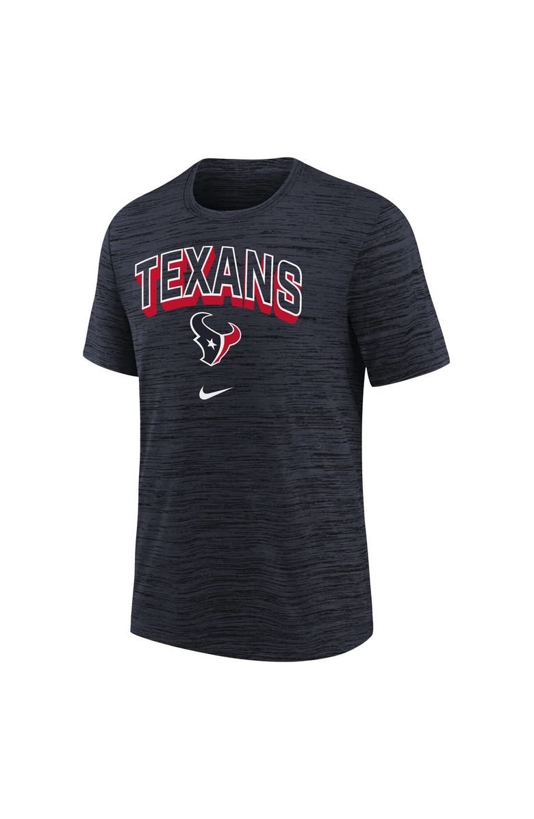 Nike Youth Nike  Navy Houston Texans Sideline Velocity Performance T-Shirt, Alternate, color, 
