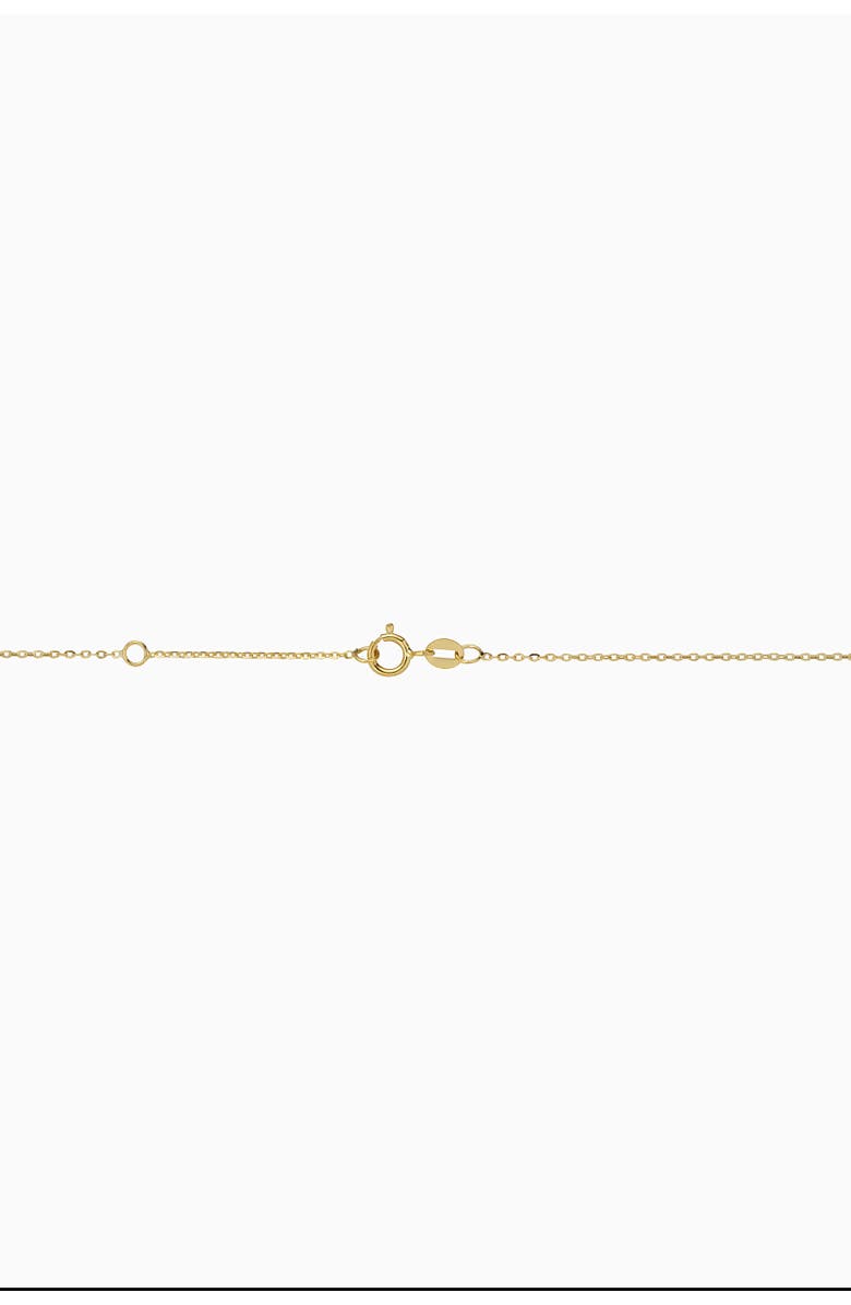 Oradina 14K Yellow Gold Pure Heart Pendant Necklace, Alternate, color, Yellow Gold