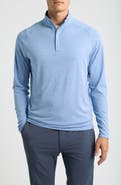 Peter Millar Crown Crafted Stealth Stripe Performance Quarter Zip Pullover