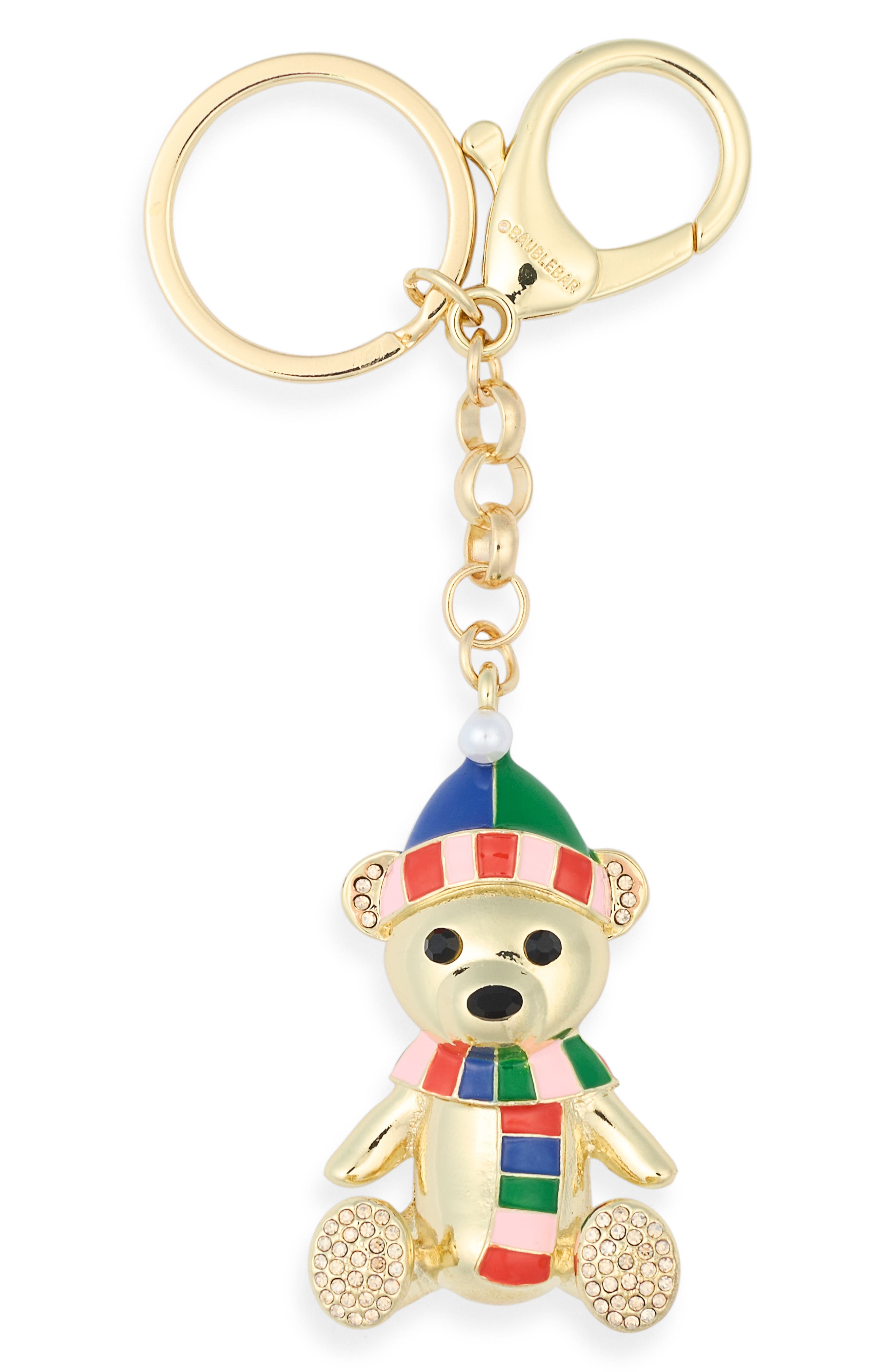 Cozy Companion Teddy Bear Bag Charm