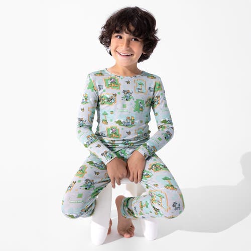 Bellabu Bear Kids' Minecraft Overworld Dreams Set Of 2 Piece Pajamas In Multi