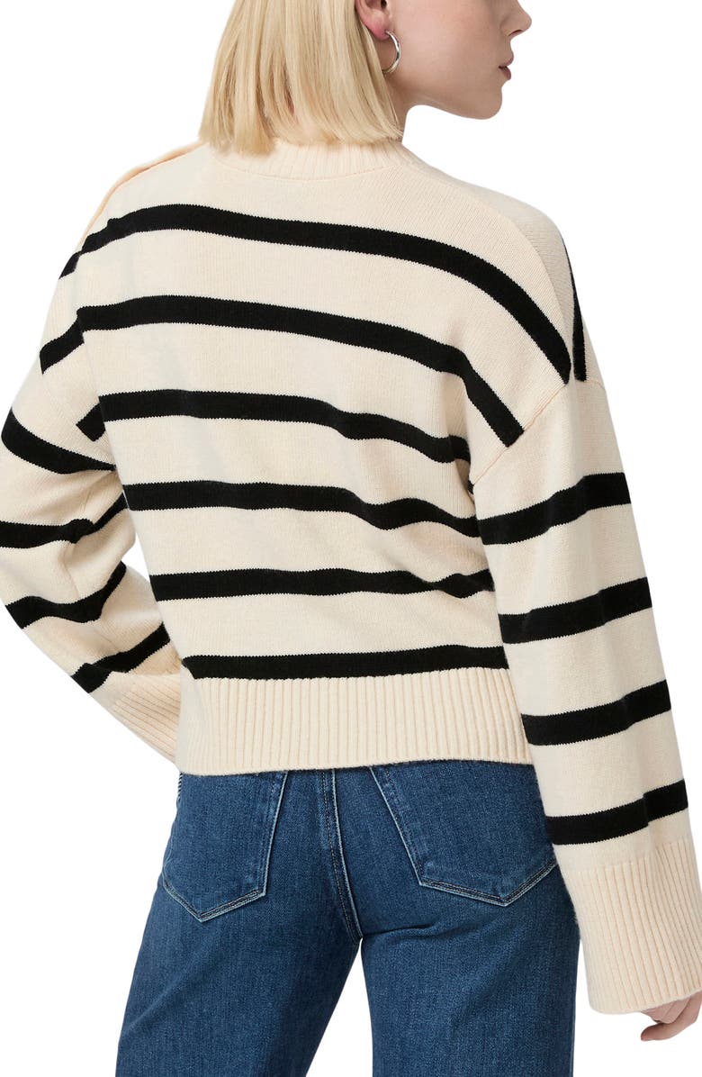 PAIGE Zofia Wool Blend Sweater, Alternate, color, Latte Foam Multi