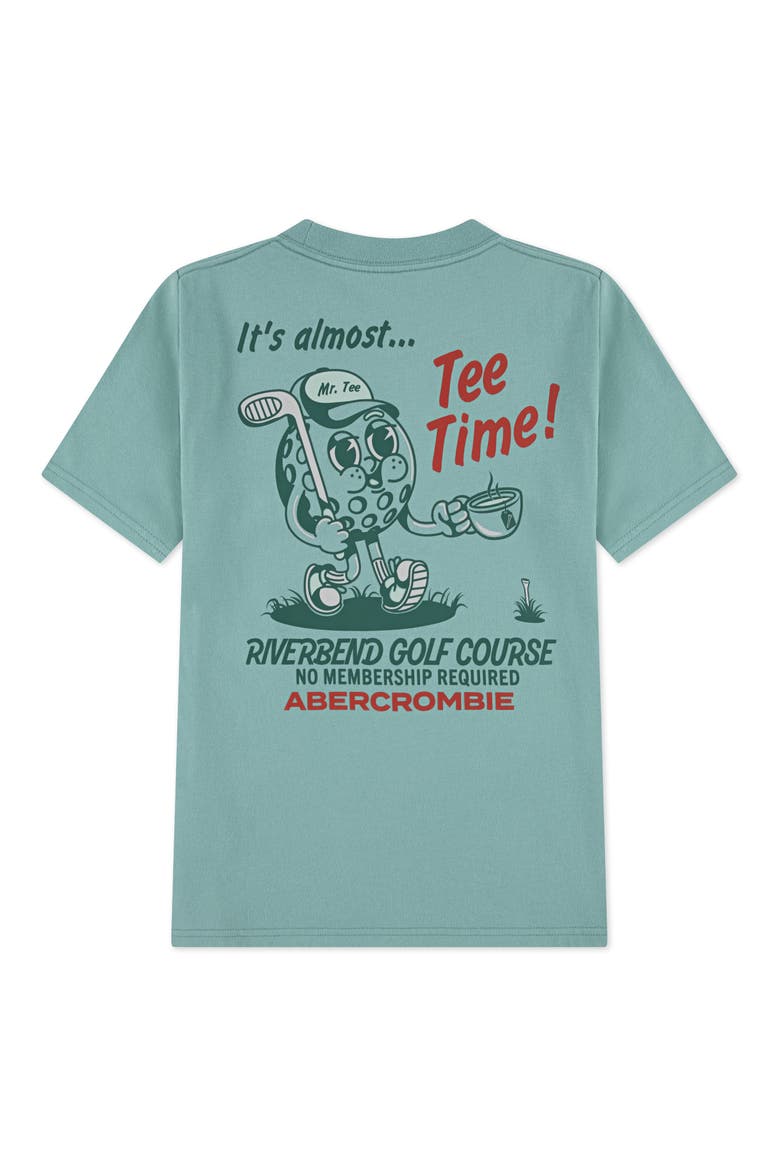 Kids' Tee Time Graphic T-Shirt, Alternate, color, WASABI