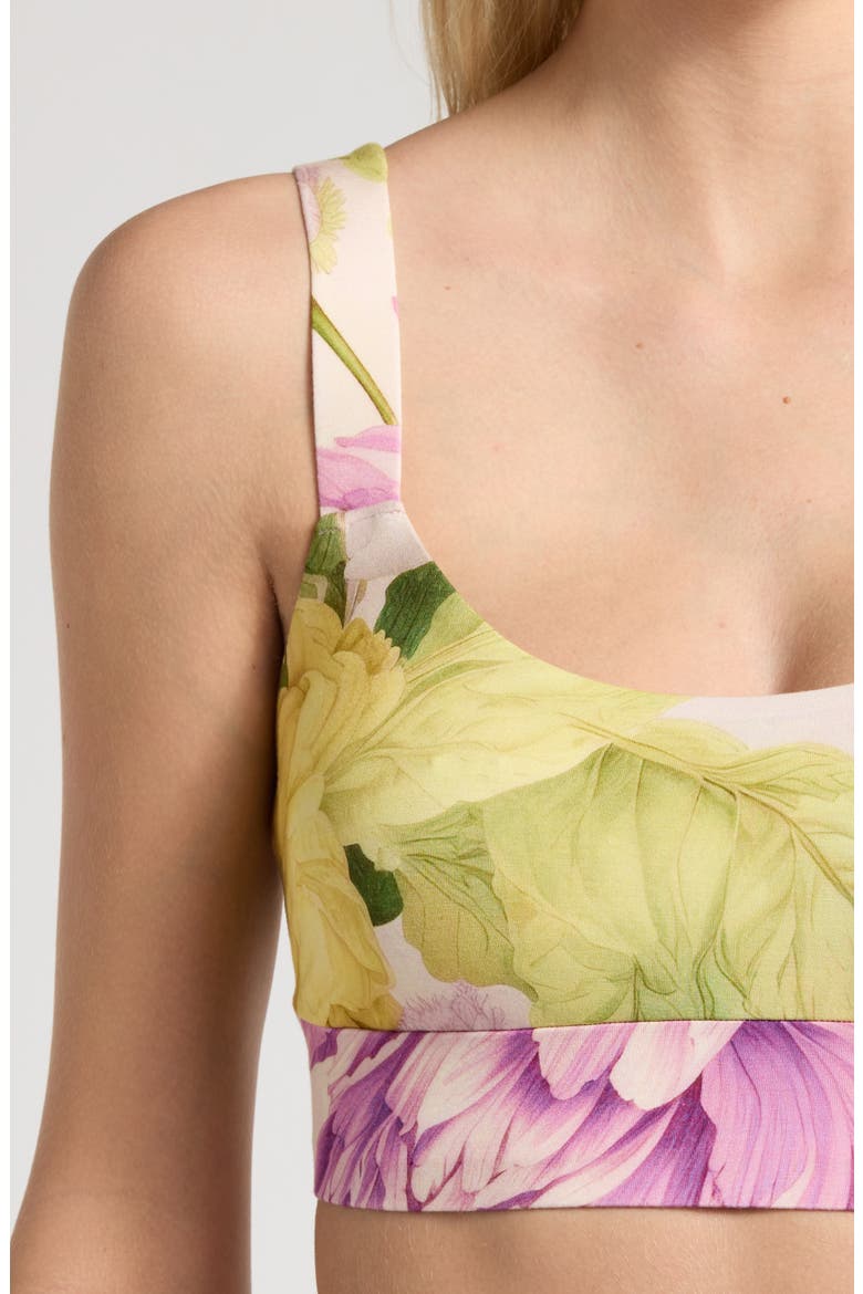 Spring Garden Lounge Bralette, Alternate, color, SPRING GARDEN