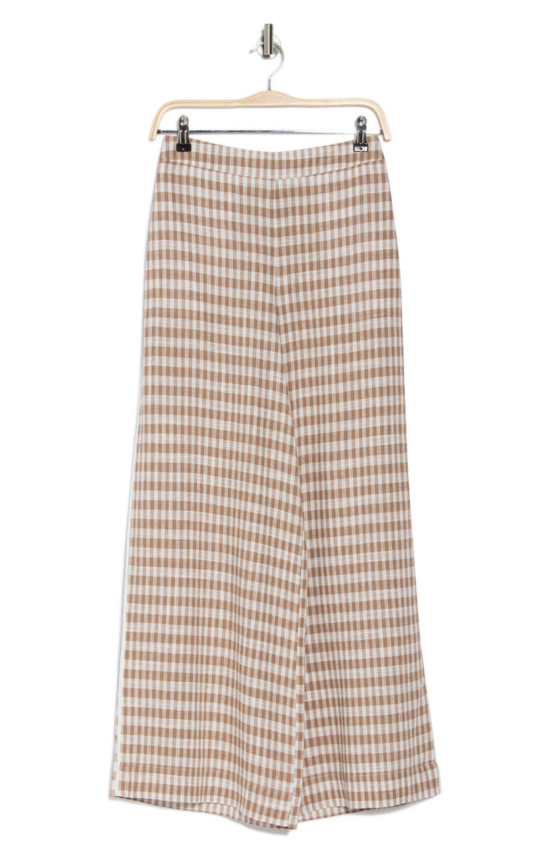 Love By Design Fiji High Waist Wide Leg Pants, Alternate, color, Florentine Taupe