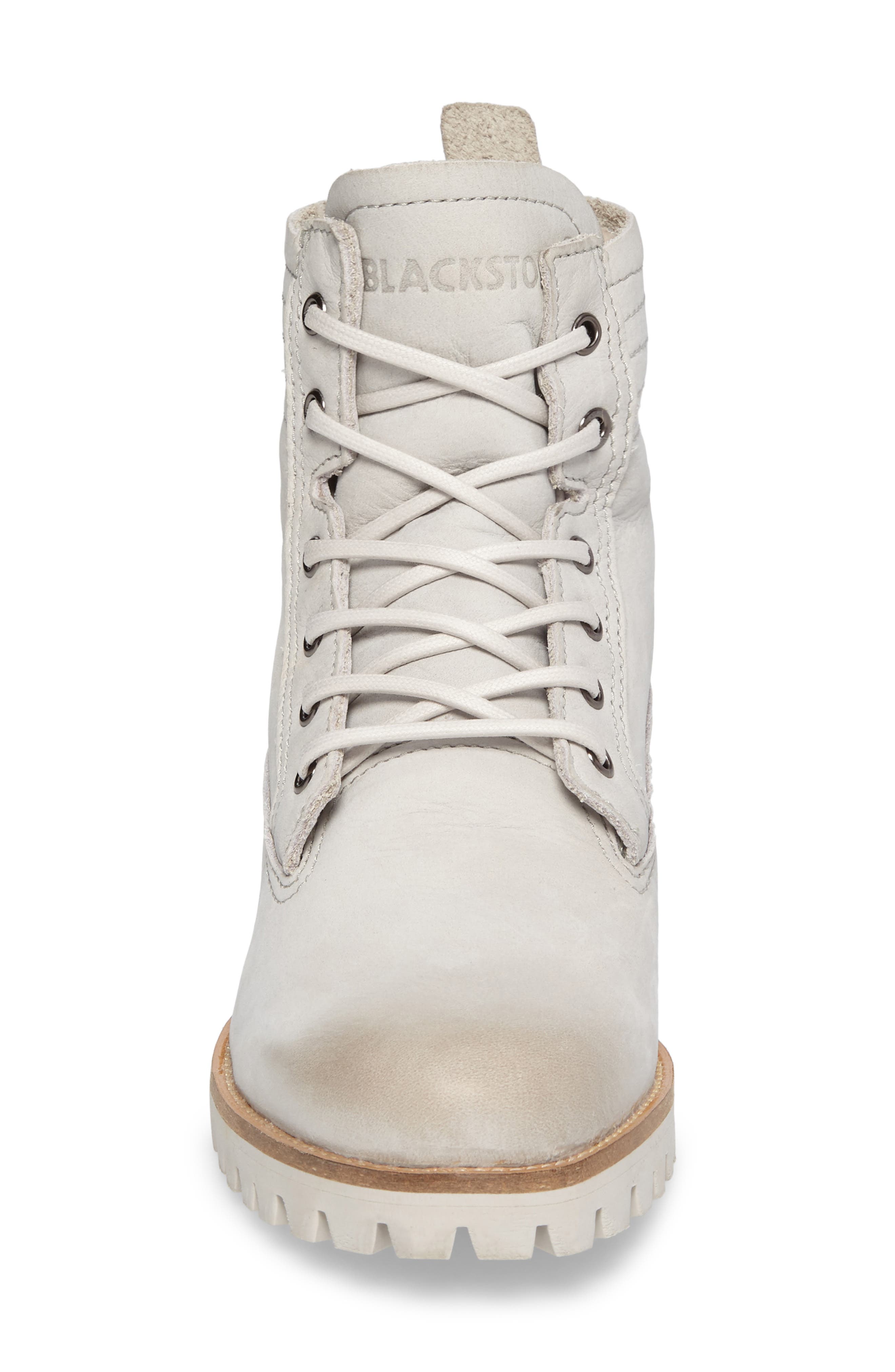 OL22 Lace-Up Boot with Genuine Shearling Lining, Alternate, color, WIND CHIME NUBUCK