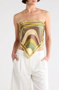 Steve Madden Swirly Girly Satin Scarf