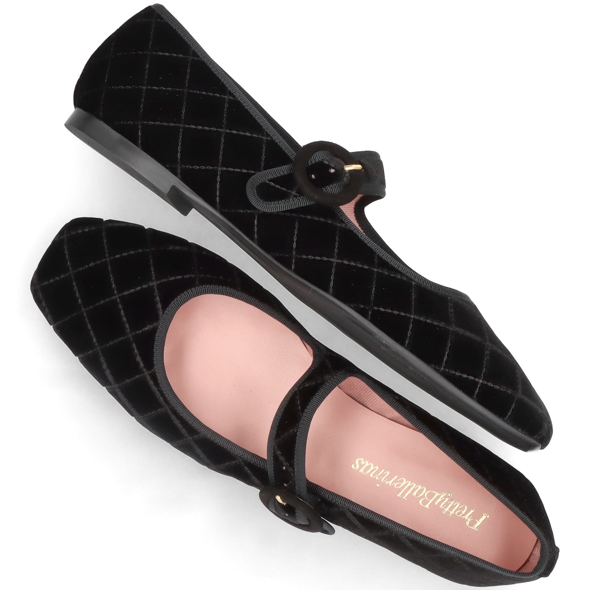 Pretty Ballerinas Square toe Mary Jane, Alternate, color, Black