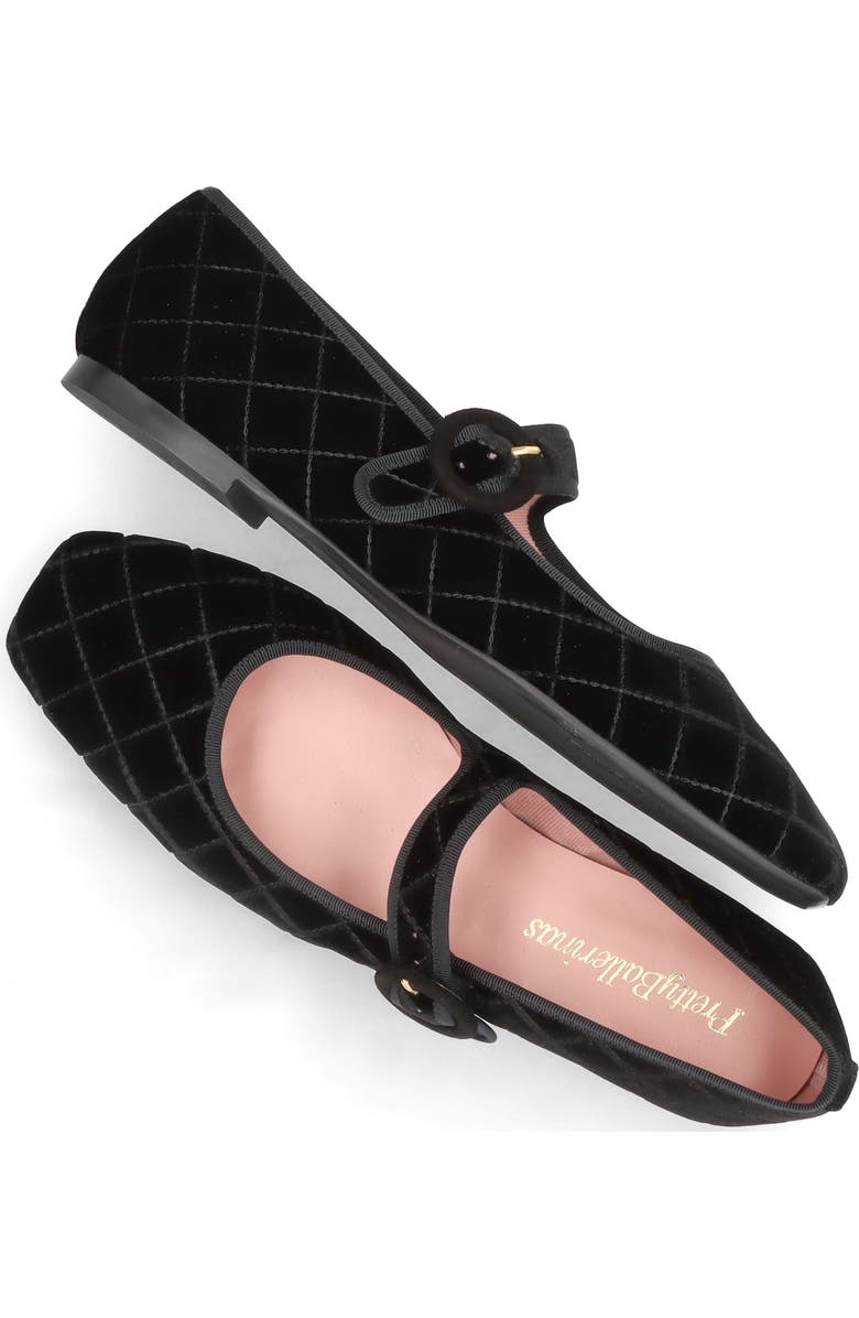 Pretty Ballerinas Square toe Mary Jane, Alternate, color, Black