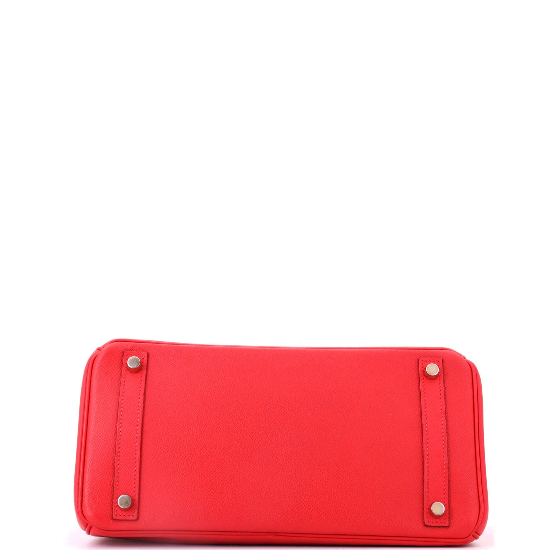 Pre-Owned Hermes Birkin Handbag Red Epsom with Gold Hardware 30, Alternate, color, Bougainvillier
