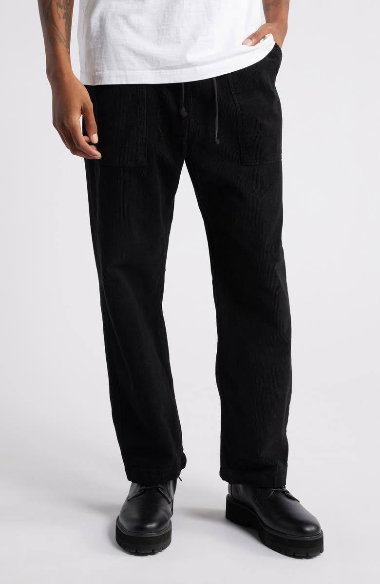 Service Works Drawstring Waist Cotton Corduroy Chef Pants, Main, color, 
