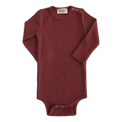Long Sleeved Modal Bodysuit (Baby)
