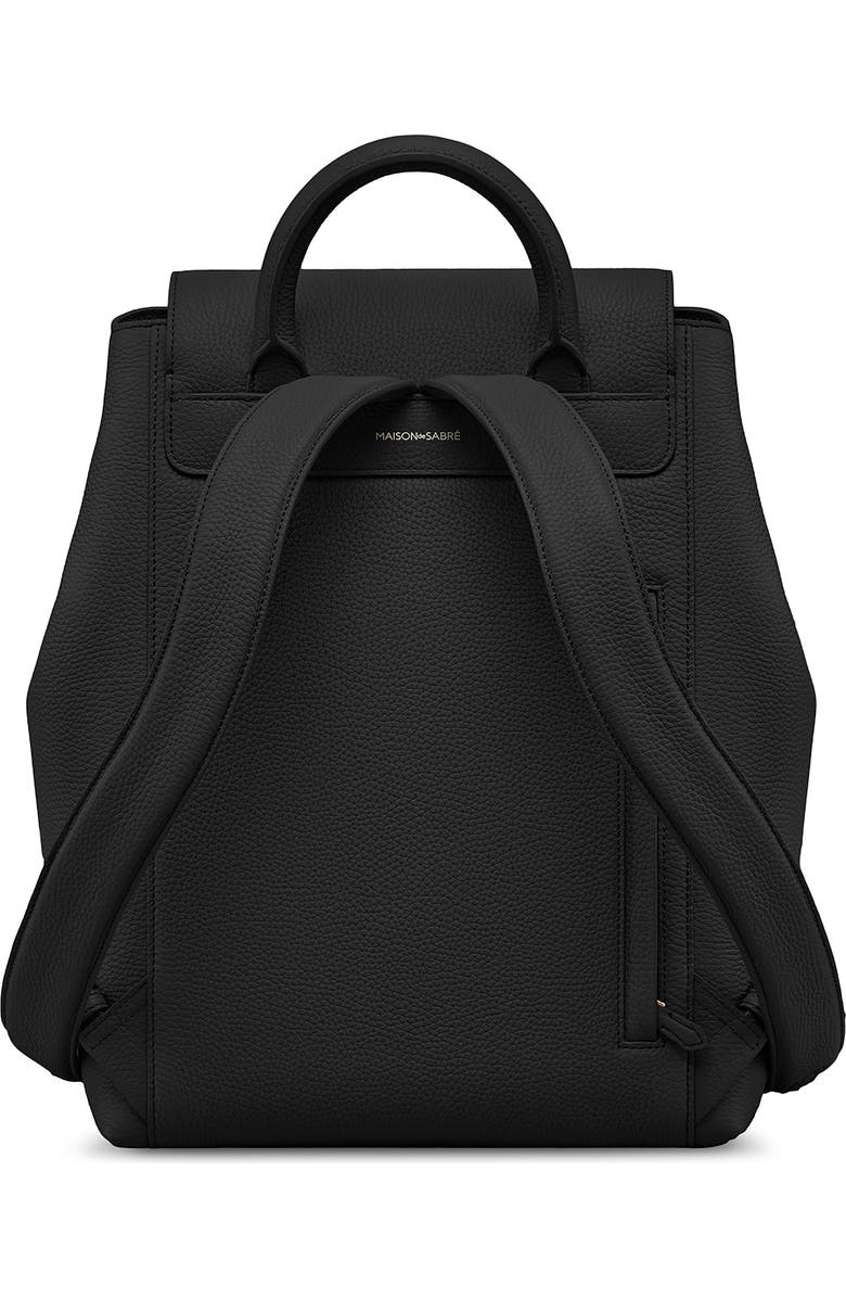 MAISON de SABRÉ The Medium Soft Backpack, Alternate, color, Black Caviar