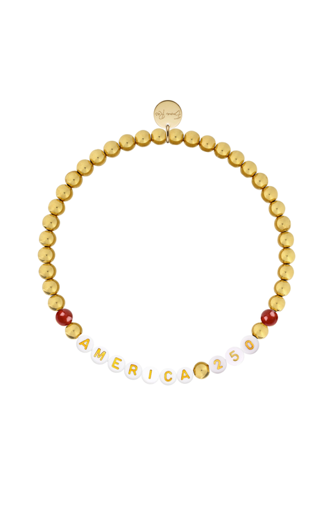 America 250 Gold Filled Bracelet