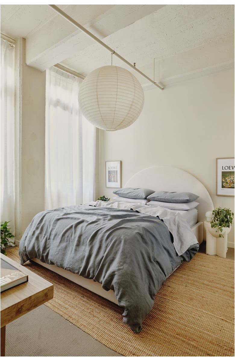 Bed Threads Linen Duvet Cover, Alternate, color, 