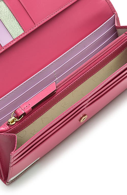 Radley London Magic Carousel Leather Wallet In Coulis