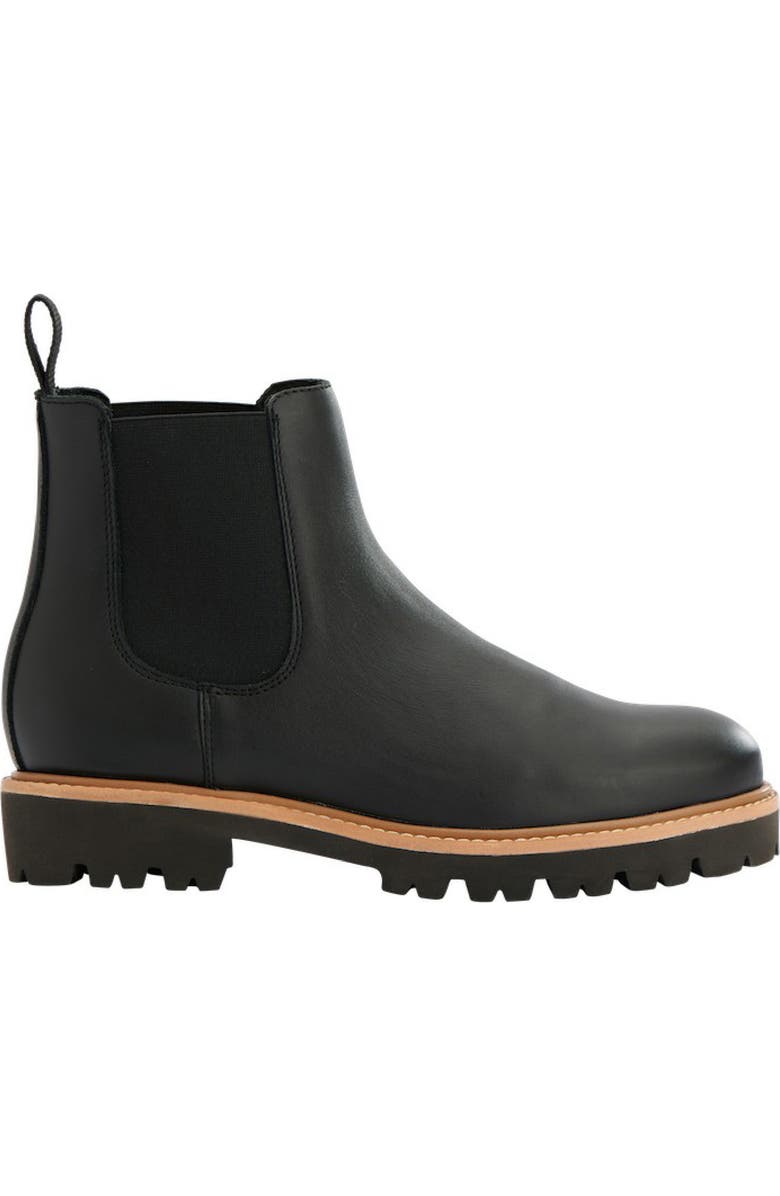 Nisolo Go-To Lug 2.0 Chelsea Boot, Alternate, color, Black