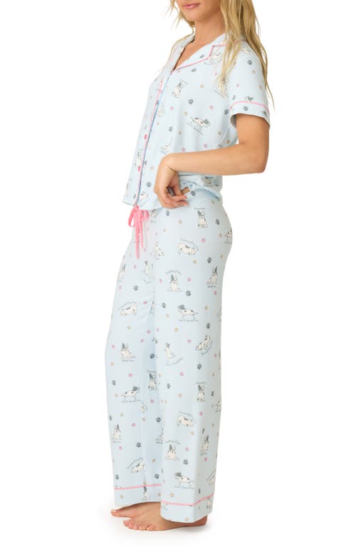Pj Salvage Paws & Breathe Pajamas In Blue