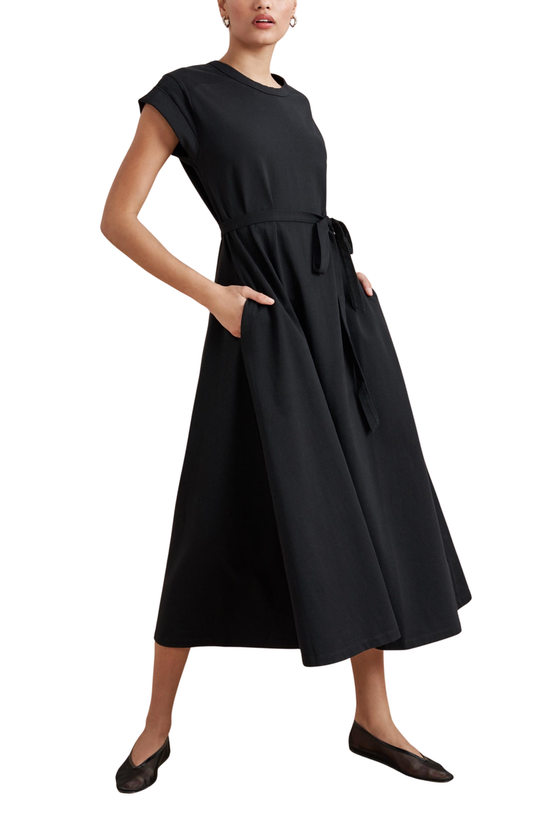 La Ligne Andie Dress, Alternate, color, Black
