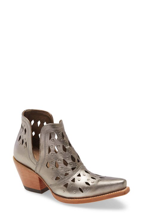 Dixon Perforated Studded Bootie (Women)