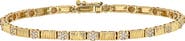 Bony Levy Cleo Diamond Cluster Station Bracelet