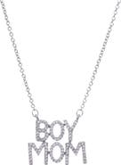 Adornia 'Boy Mom' Pendant Necklace