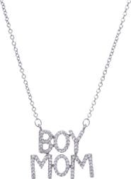 Adornia 'Boy Mom' Pendant Necklace