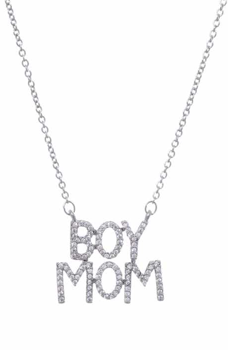 Adornia 'Boy Mom' Pendant Necklace